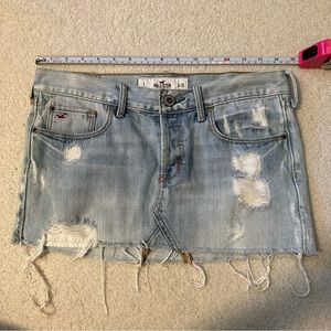 Hollister denim Mini Skirt, Size 1
